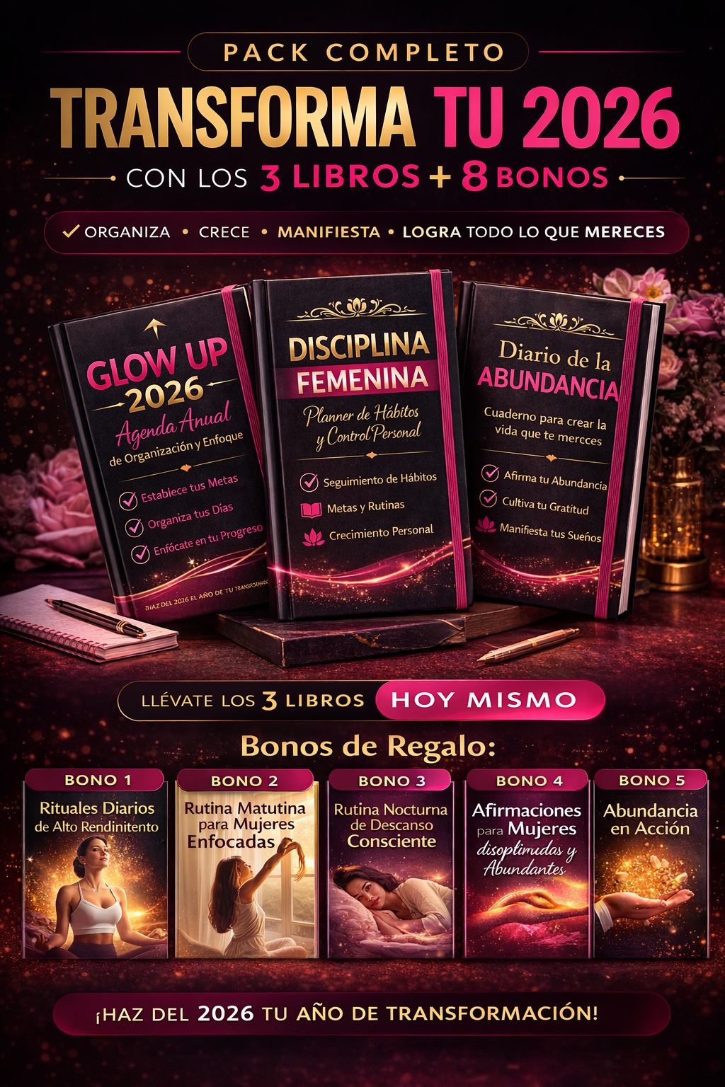 Mega Pack Disciplina Femenina